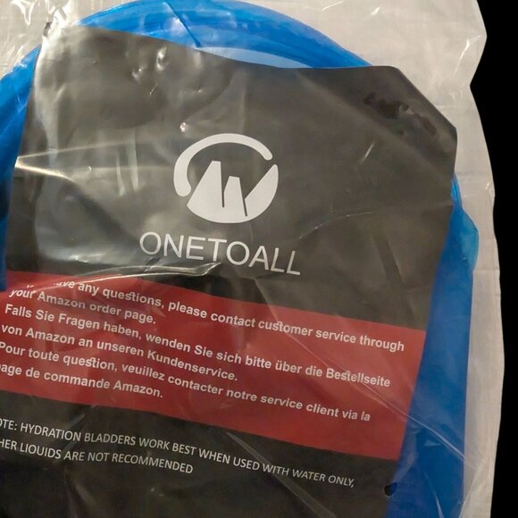 OneToAll Outdoor Hydration Backpack 2L Water Bladder Green Hiking Cycling Bag - Picture 3 of 16